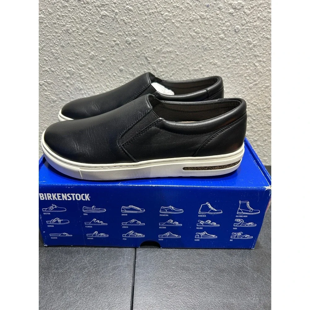 Birkenstock Oswego Leather Black EU 40 US L9 M7 Womens Mens